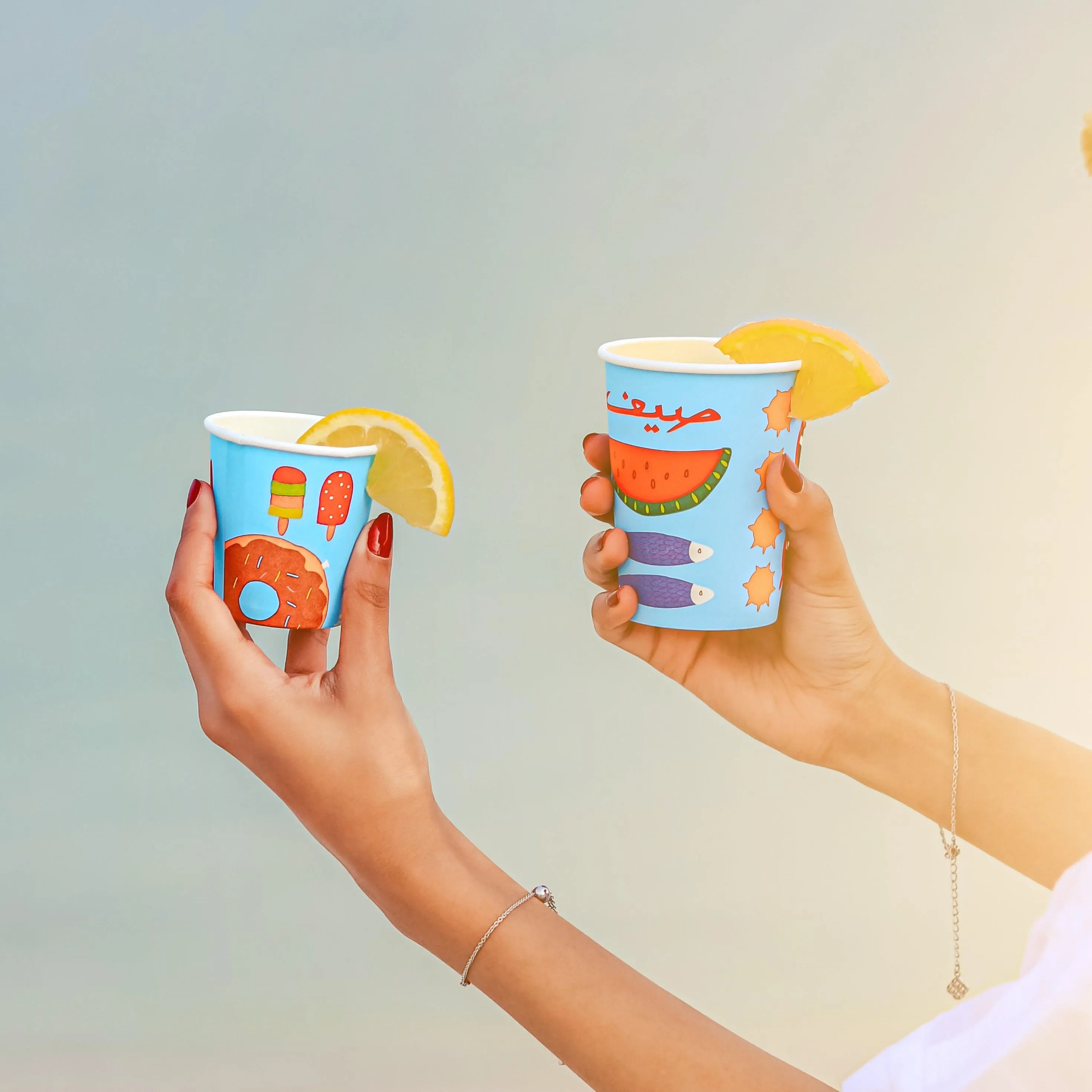 Paper Cups -Summer-