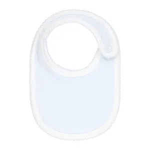 Pique Side Clip Bib Blue