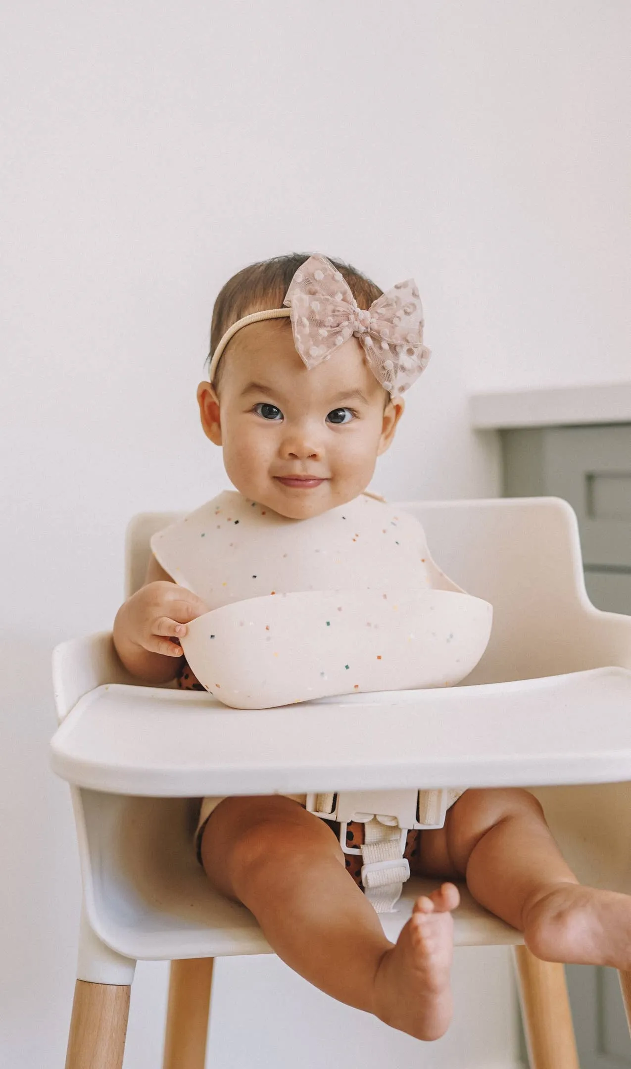 Silicone Bib | Coconut Confetti
