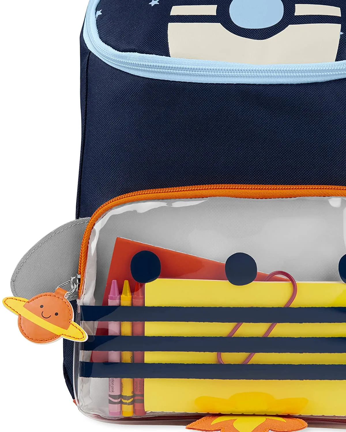 Skip Hop Back To School Spark Style Big Kid Backpack, Rocket for Kids Ages 3-7 Years