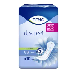 TENA Lady Discreet Extra Pads - 10 Pack (N)