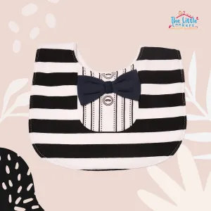 THE LITTLE LOOKERS Unisex Cotton Baby Bibs with Bow Tie for Infants/ Toddlers (3-24 Months)