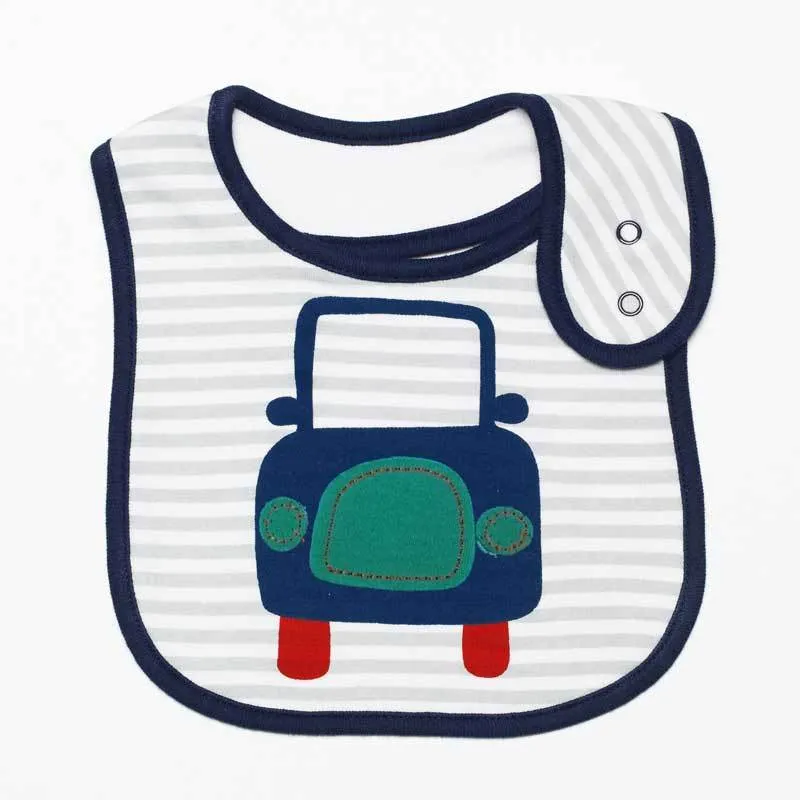 Thrills and Spills Bib - Car