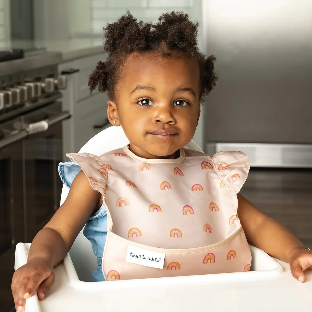Tiny Twinkle 3-Pack Mess-Proof Easy Bibs Set