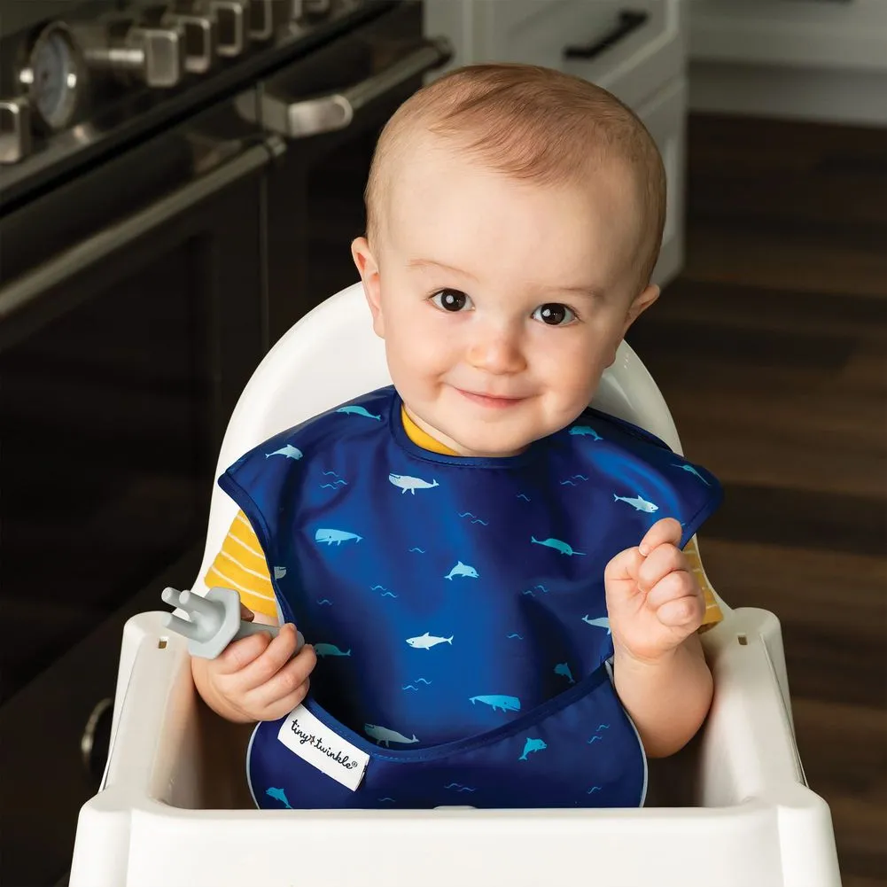 Tiny Twinkle 3-Pack Mess-Proof Easy Bibs Set