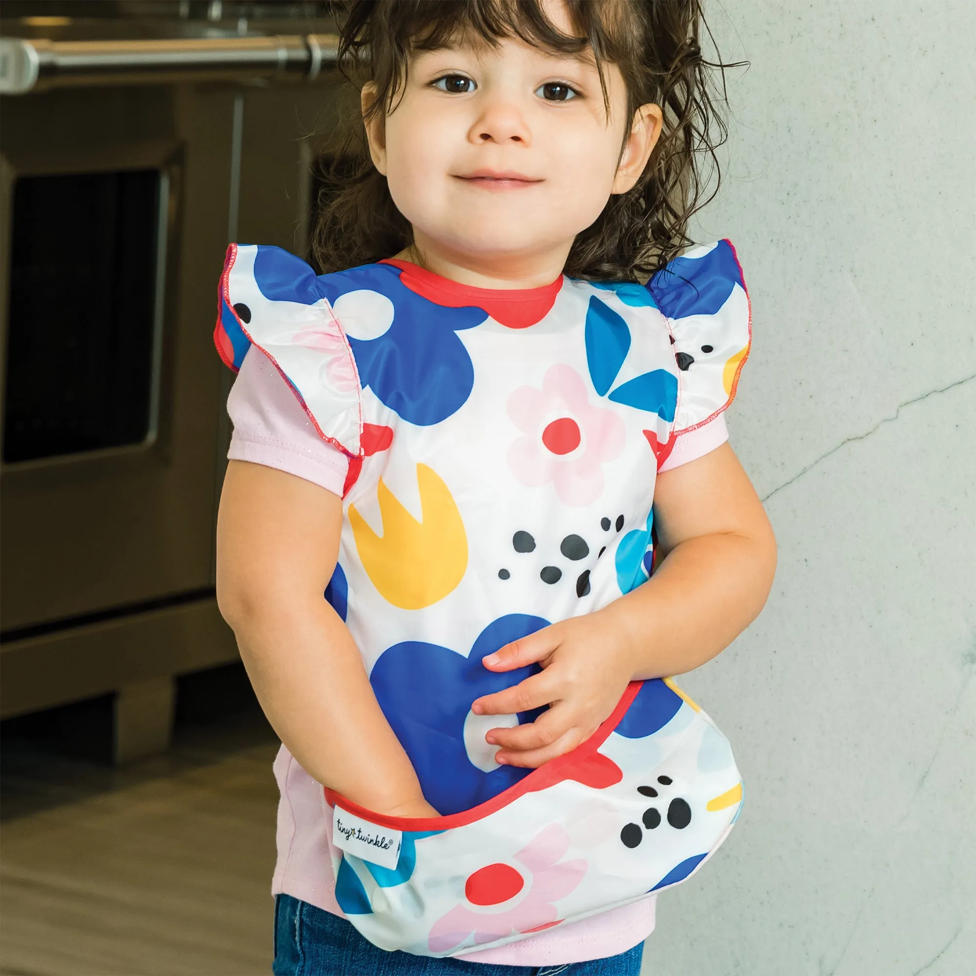 Tiny Twinkle - Apron Bib Ruffle
