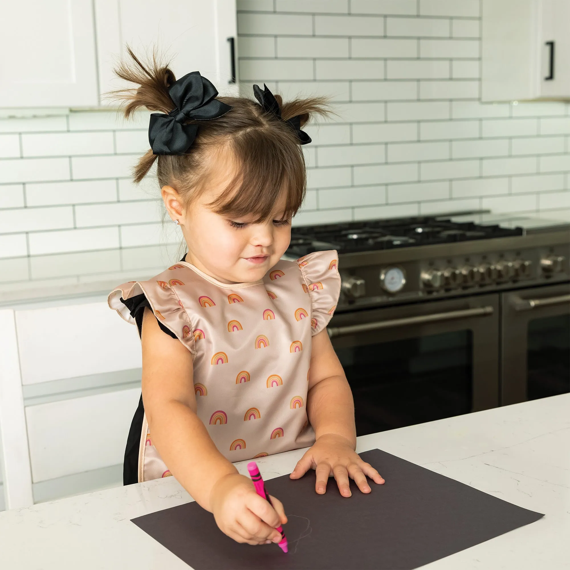 Tiny Twinkle - Apron Bib Ruffle