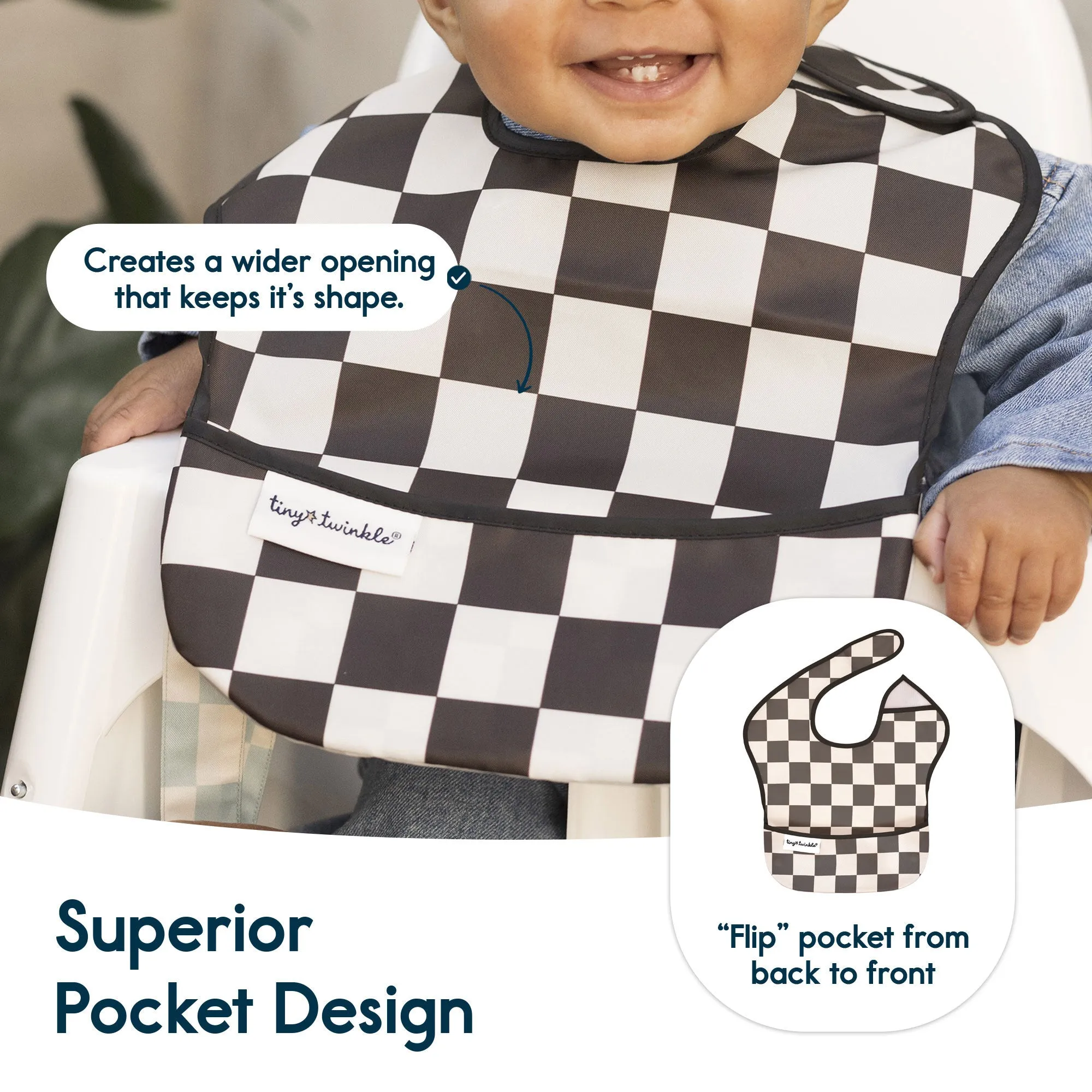 Tiny Twinkle - Easy Bib 3 Pack