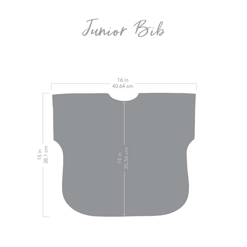 Waterproof Junior Bib - Watercolour