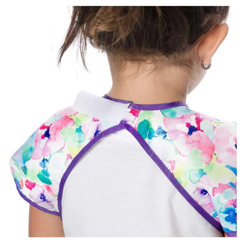 Waterproof Junior Bib - Watercolour