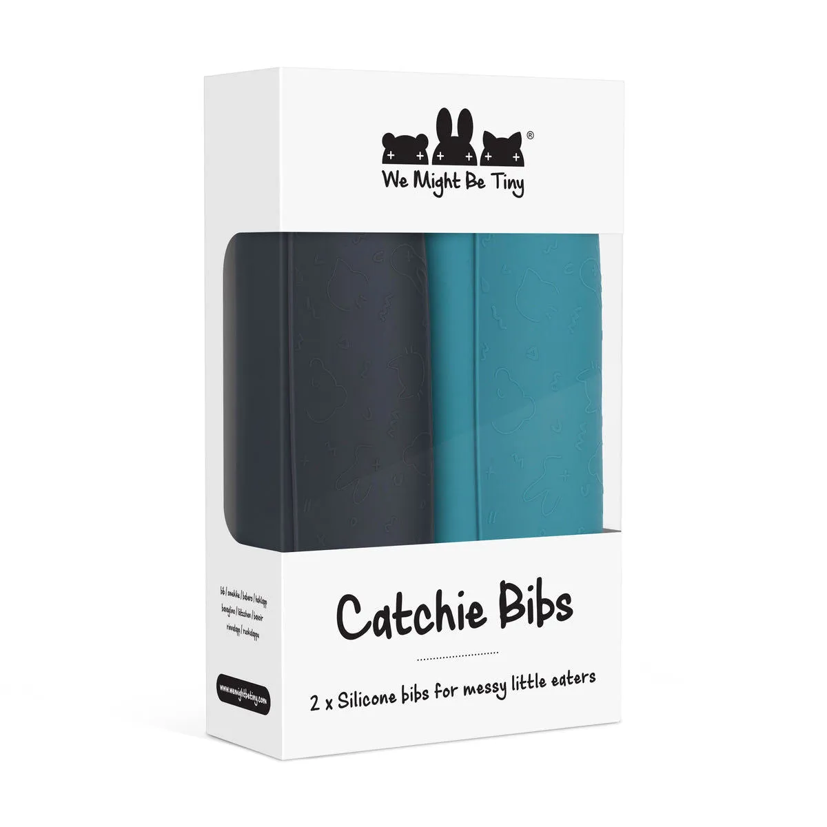 We Might Be Tiny Catchie Bibs