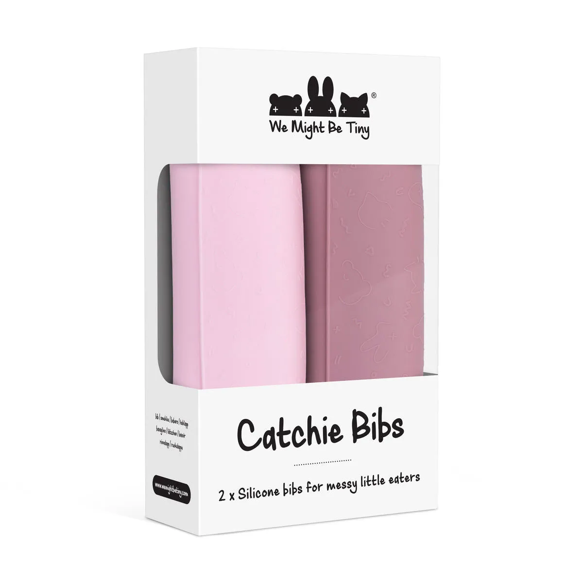 We Might Be Tiny Catchie Bibs