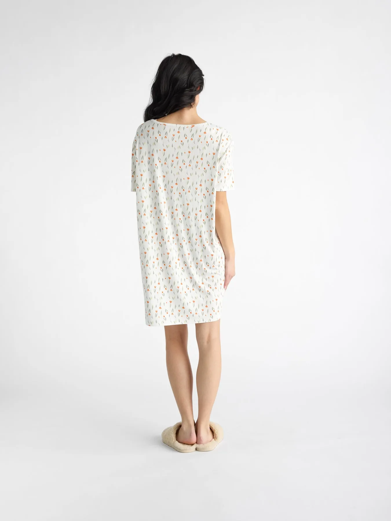 Women's Bamboo Stretch-Knit Sleep Dress