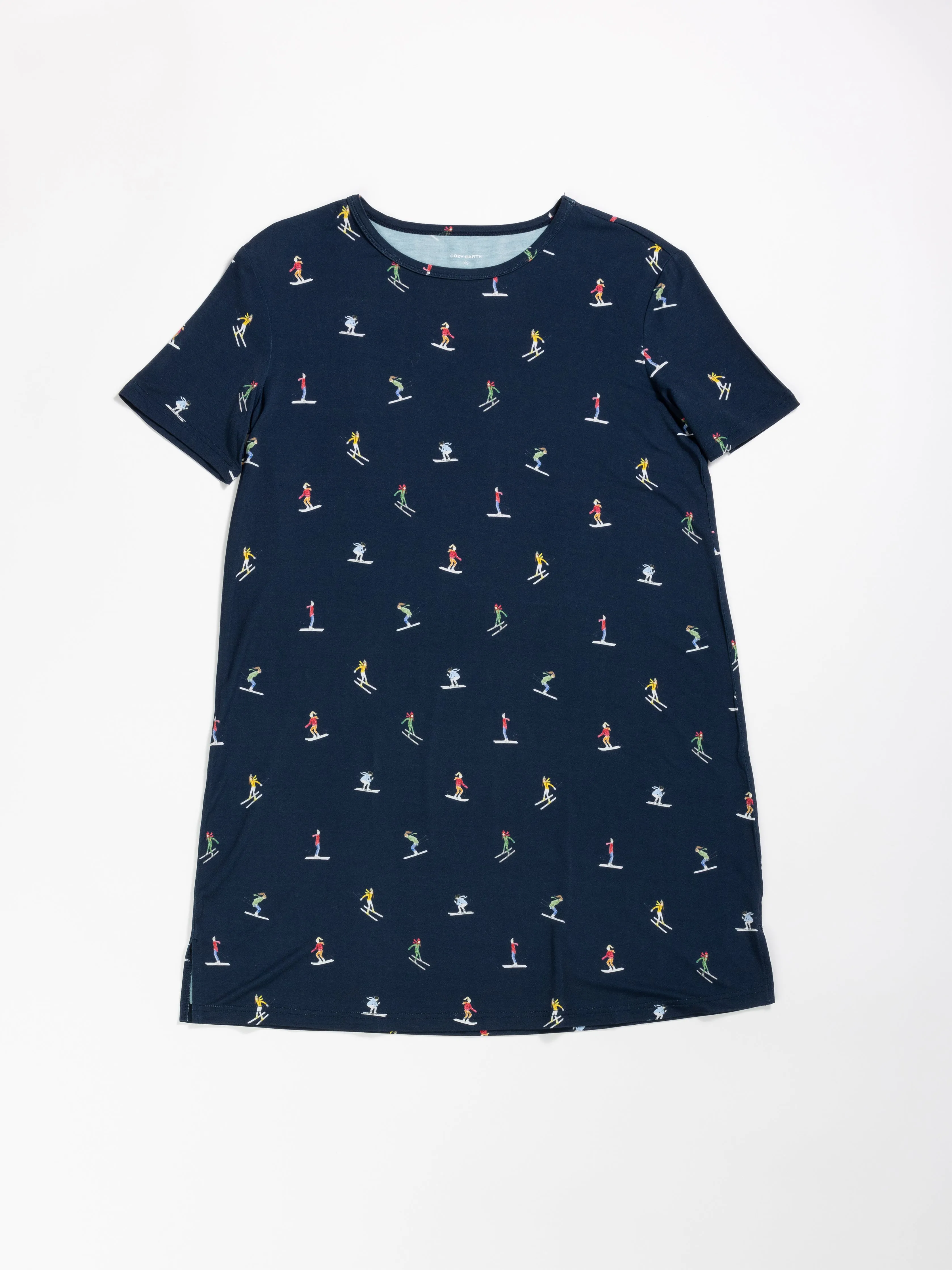 Women's Bamboo Stretch-Knit Sleep Dress