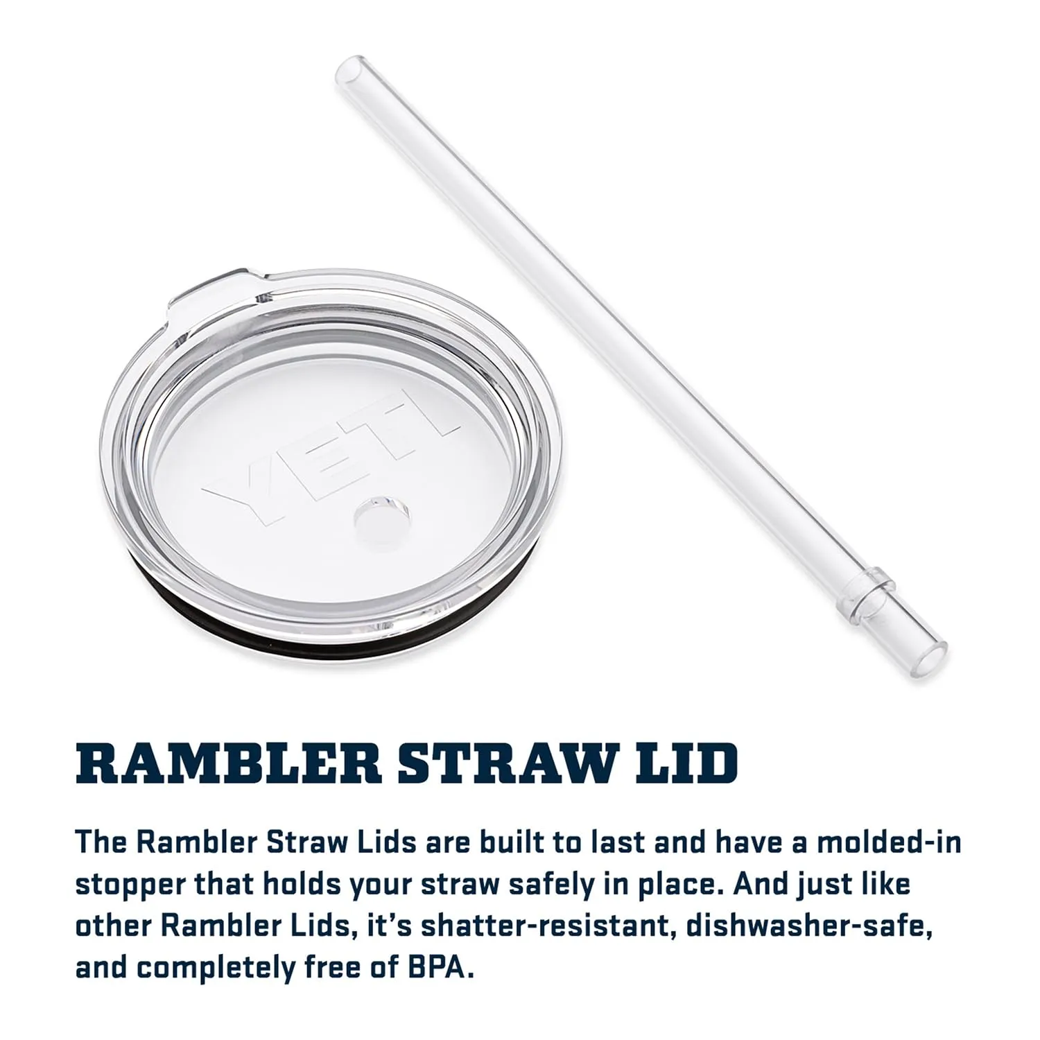 YETI Rambler 35 oz Straw Mug, Vacuum Insulated, Stainless Steel.
